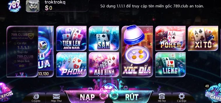 Game Bài 789club Điểm Đến Giải Trí Đẳng Cấp Với Kho Trò Chơi Đa Dạng