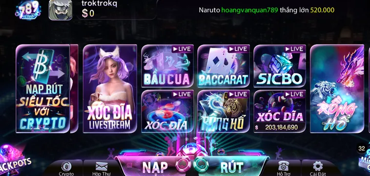 Game Bài Đổi Thưởng 789Club Sân Chơi Cá Cược Đẳng Cấp Cho Mọi Cược Thủ