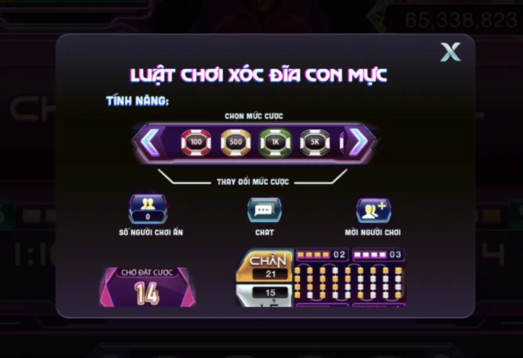 Luật Chơi Xóc Đĩa 789Club Hướng Dẫn Chi Tiết Cách Đặt Cược Và Tỷ Lệ Ăn Thưởng